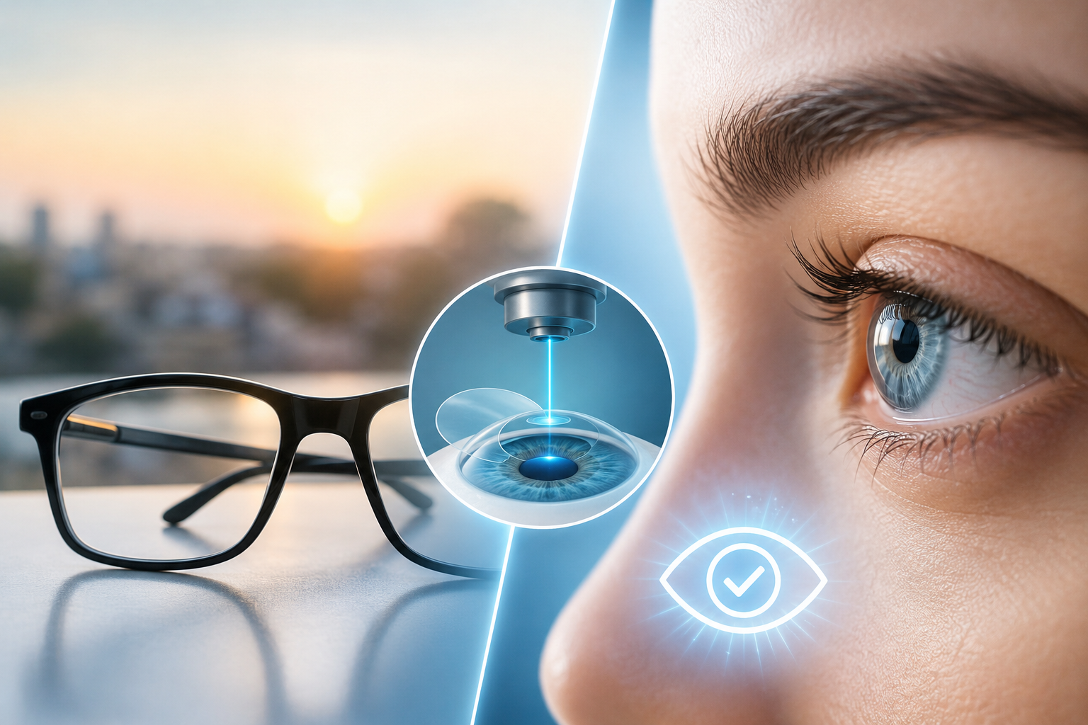 Chashma Hamesha Ke Liye Hat Sakta Hai? LASIK Ke Bare Mein Sach