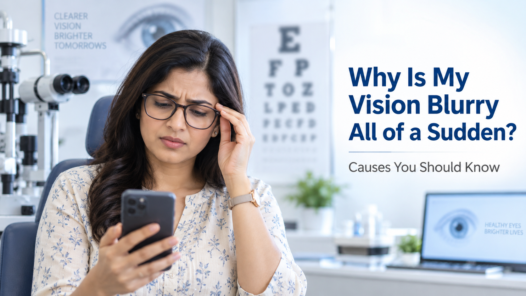 Why Is My Vision Blurry All of a Sudden? Causes, Warning Signs &amp;amp; When to See an Eye Doctor