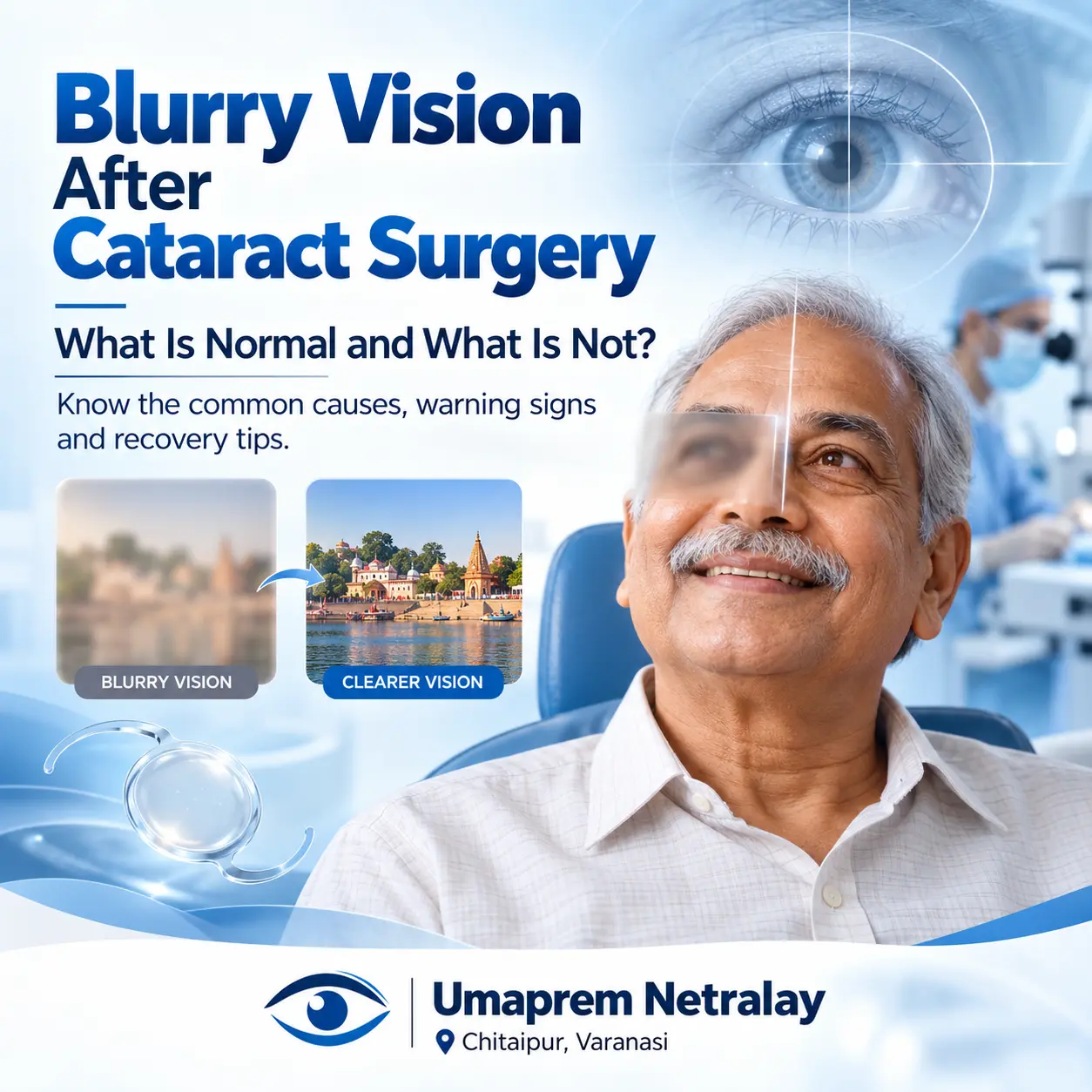 Blurry Vision After Cataract Surgery: What Is Normal and What Is Not?