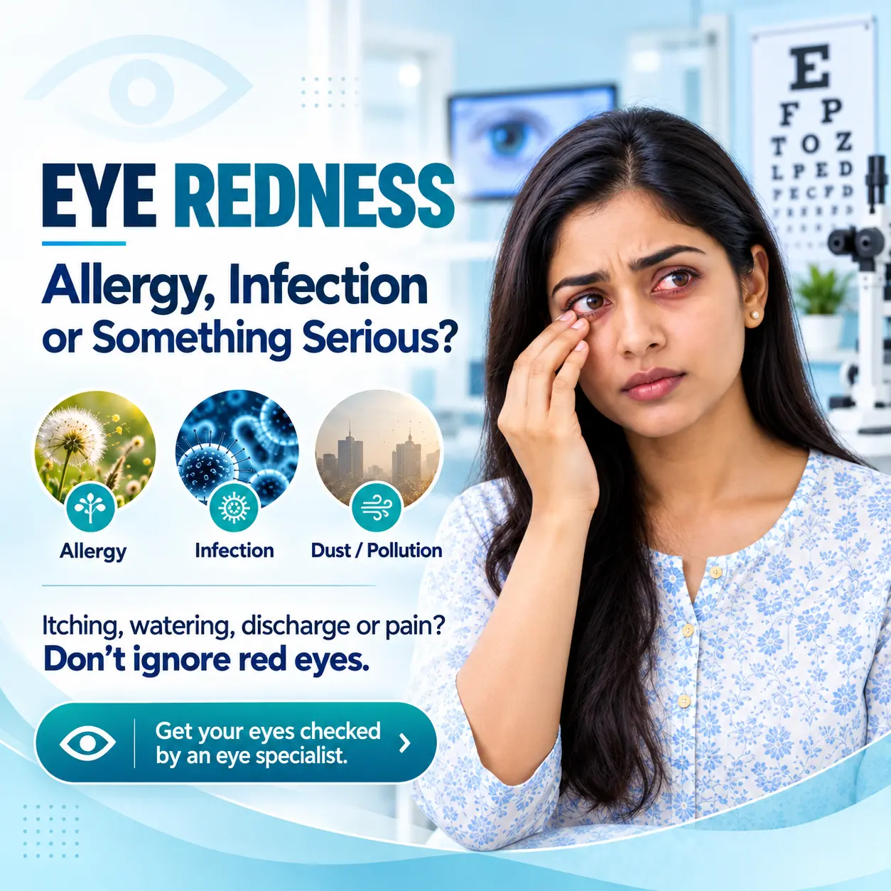 Red Eyes: Allergy, Infection, Causes &amp;amp; Treatment