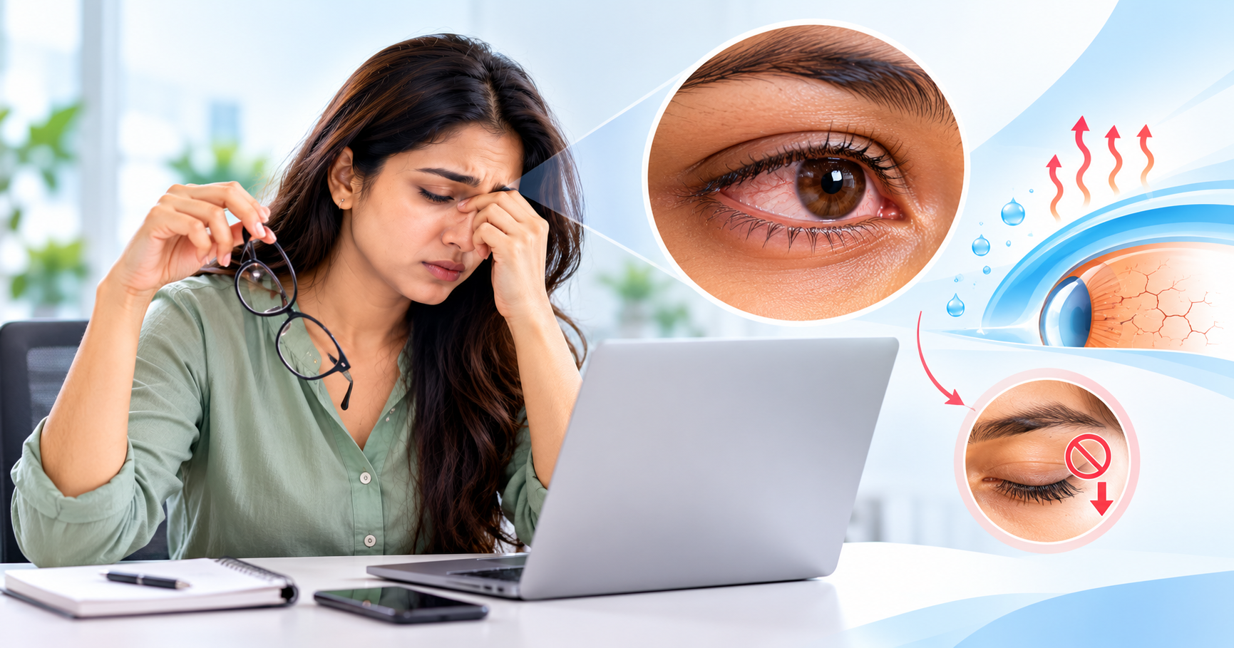 Why Your Eyes Feel Tired, Dry and Irritated