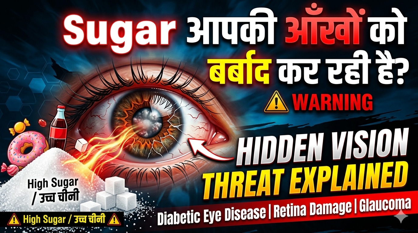 Hidden Sugar  Your Eyes The Silent Vision Threat You MUST Know! by Dr Arun Kumar Gupta